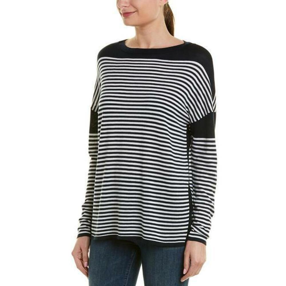 525 America women's Striped Boatneck long sleeve Sweater size XS $119